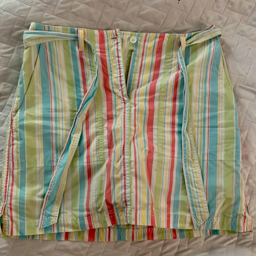 jones New York sport pastel golf skirt
